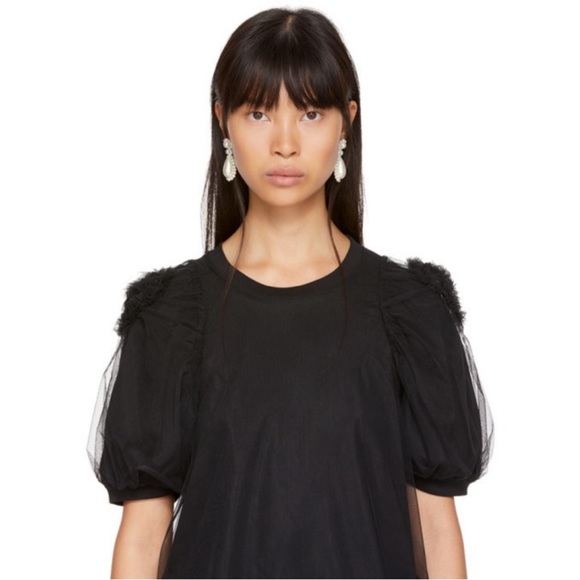 SIMONE ROCHA
Imitation Pearl Drop Earrings - Picture 4 of 5